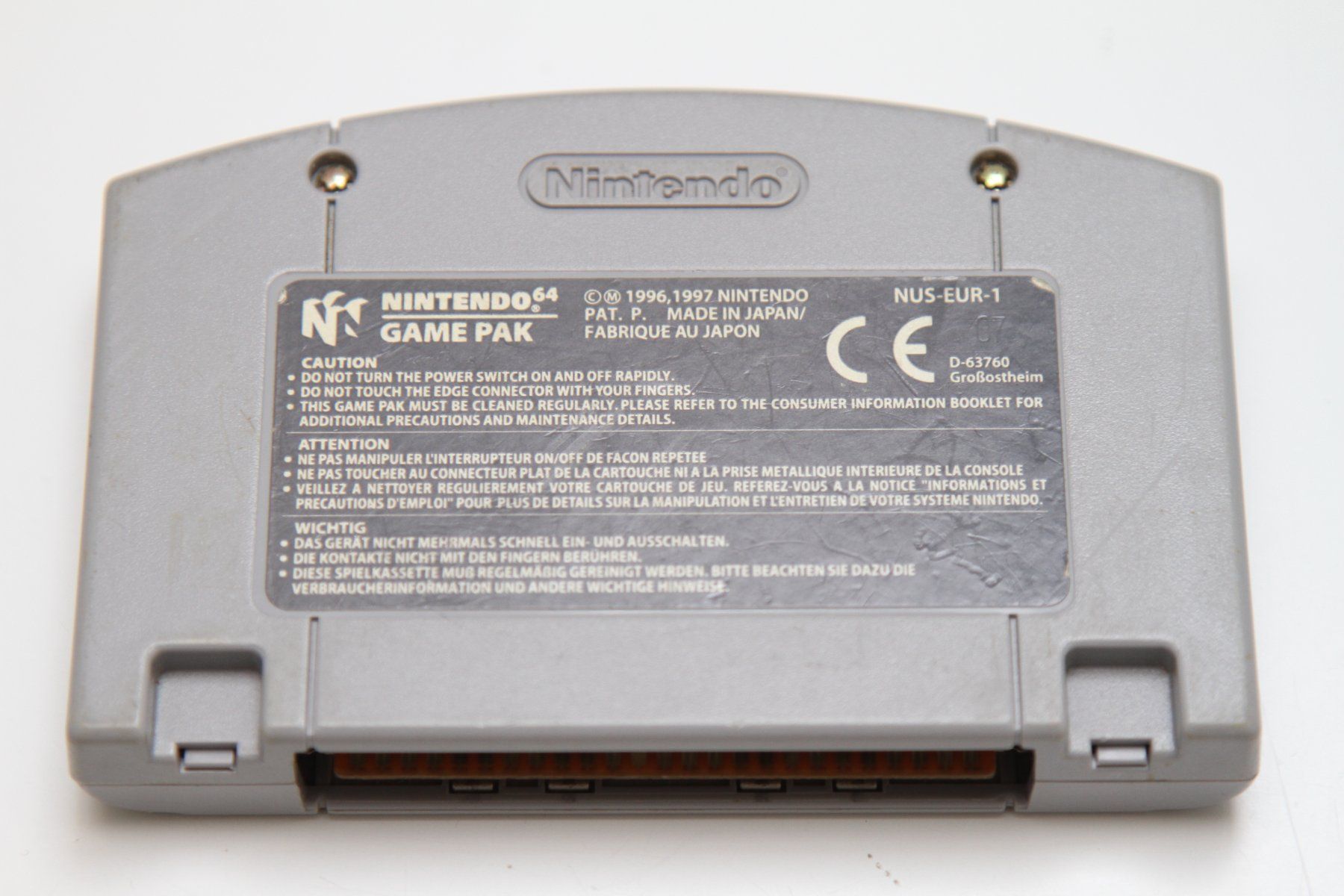 Nintendo Spiele: Perfect Dark N64 mit OVP – Gebraucht aus Basel von  7