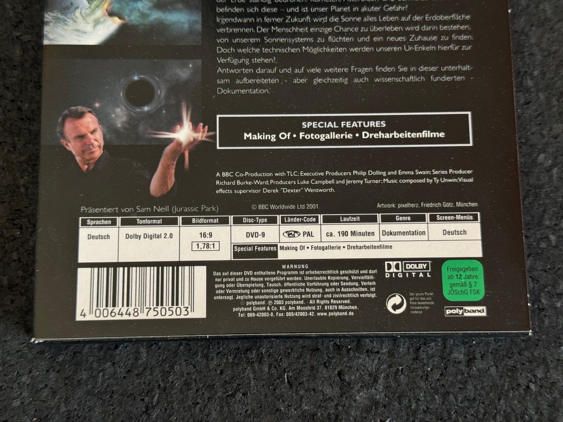 Alle DVDs: Der Weltraum SPACE DVD DE – Gebraucht aus Fribourg von tschjoly 3