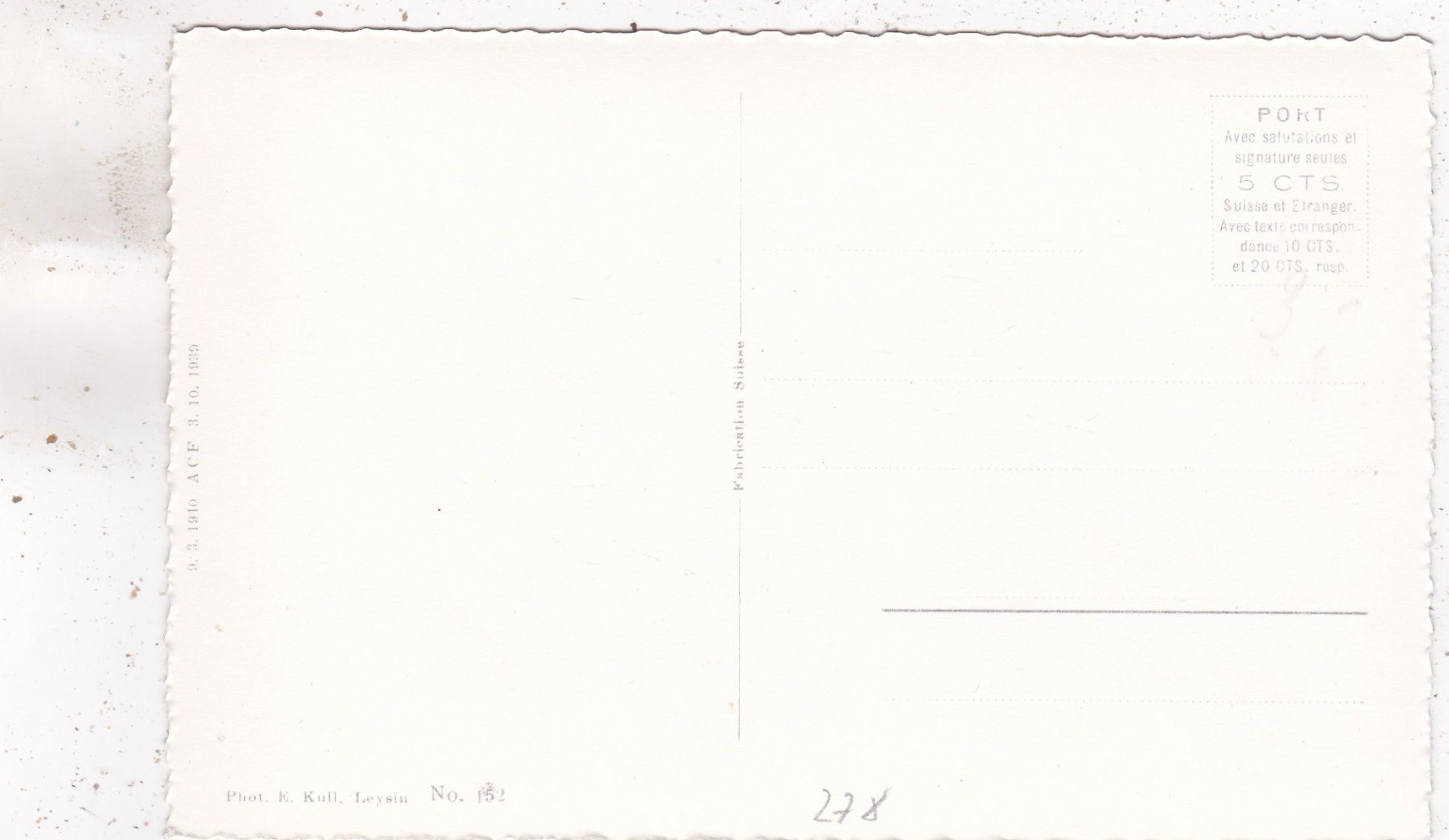 Cartoline postali: Leysin et le viaduc – Usato da Herisau venduto da Lisegrat2008 1