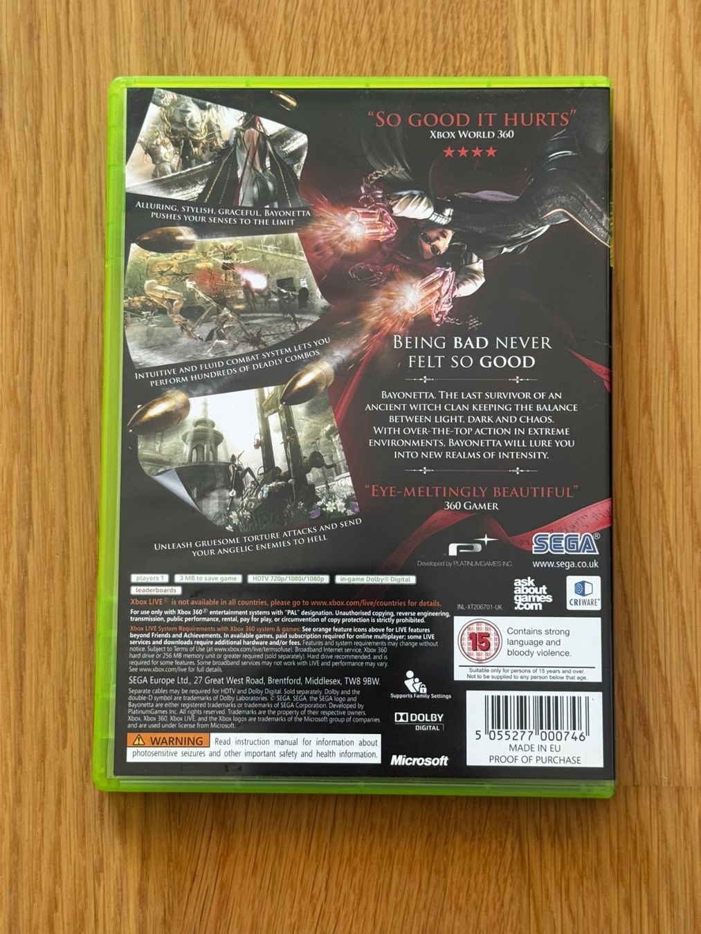 Giochi: Bayonetta - CIB - Xbox 360 – Usato da Uster venduto da GamesAndStuff 1