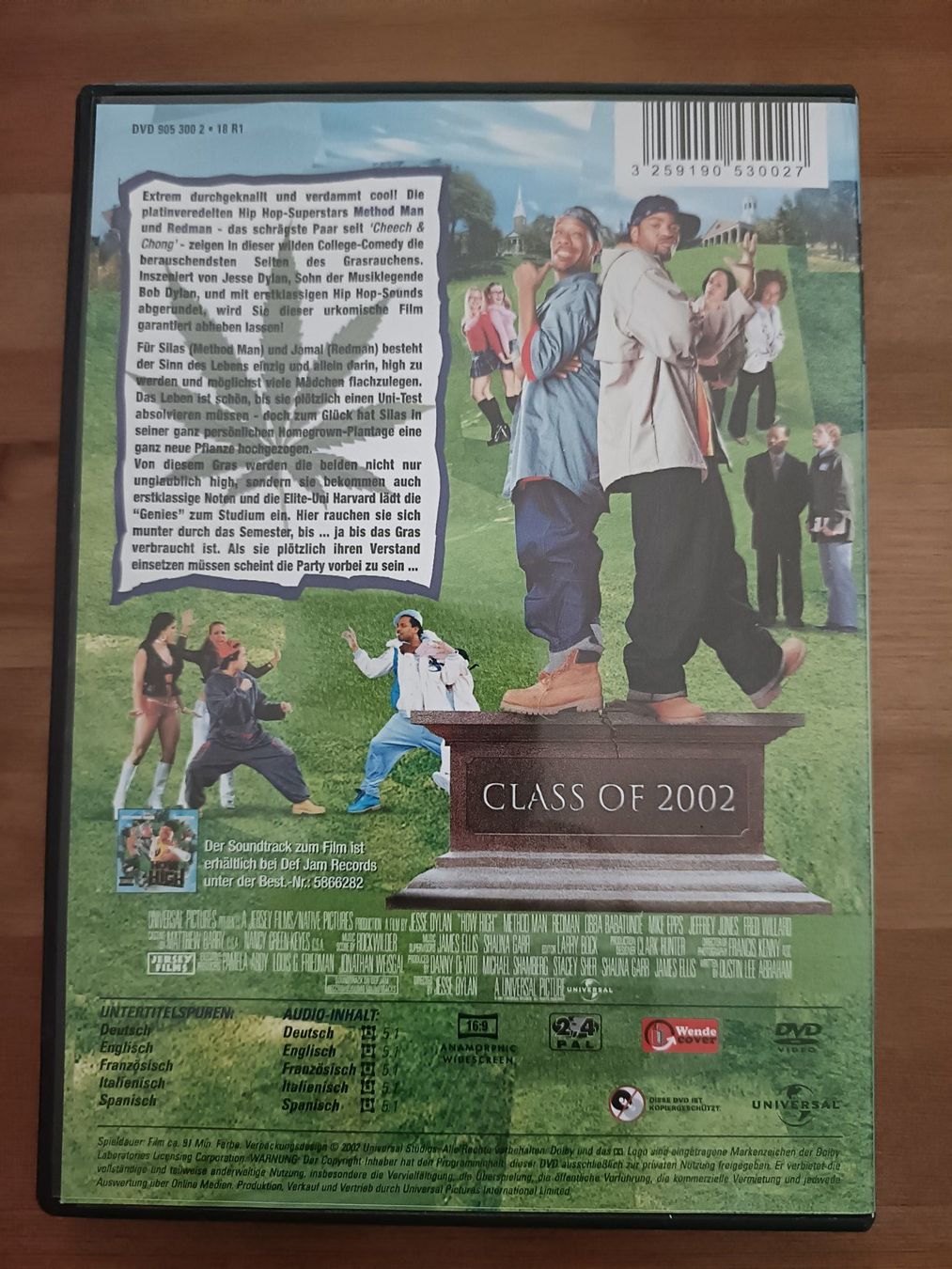 Alle DVDs: So High mit Method Man & Redman – Gebraucht aus Aarau von d_m_bf6g 1