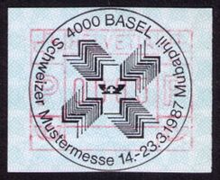 ATM 6_4000 Basel_SONDER-Vollstempel__MUBAPHIL 1987 !