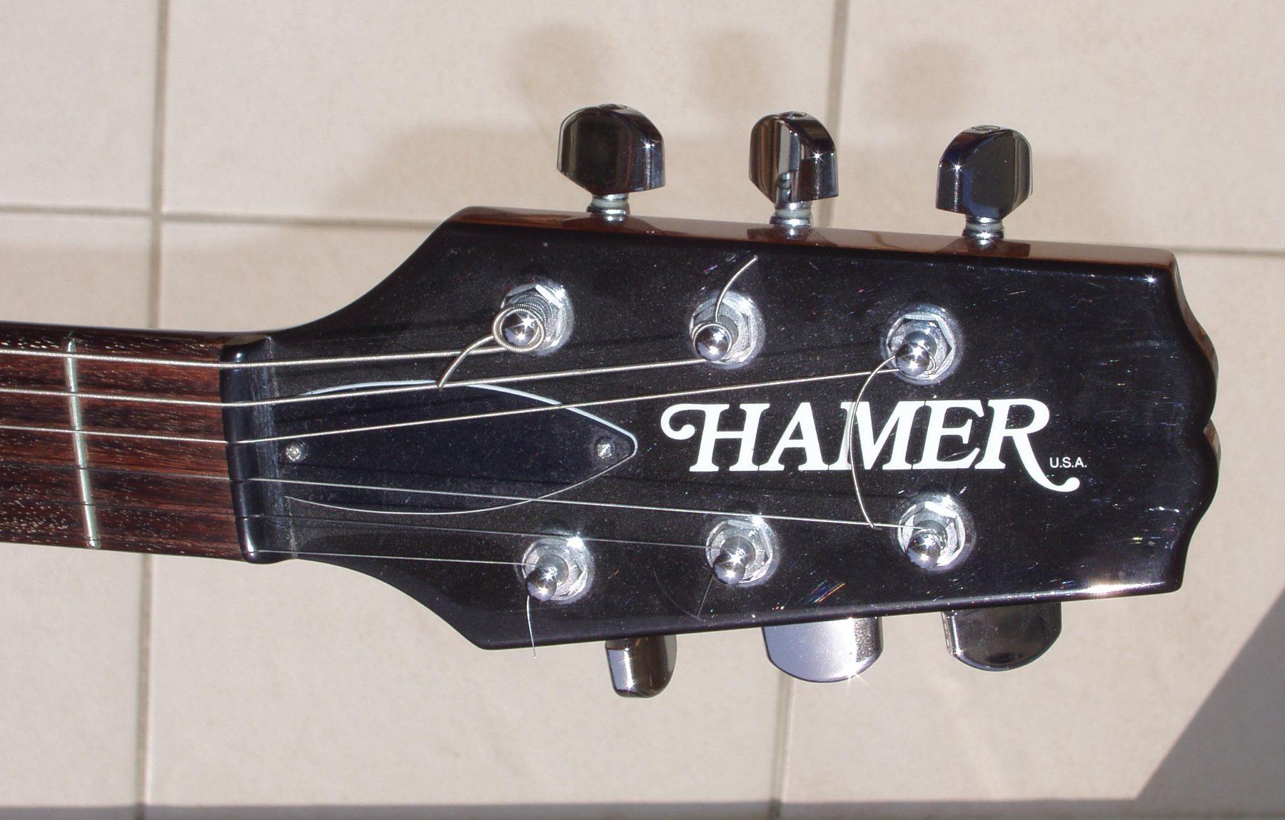 Hamer Strumenti musicali: Guitare électro-acoustique HAMER Duotone. – Usato da Boussens venduto da catfood01 6