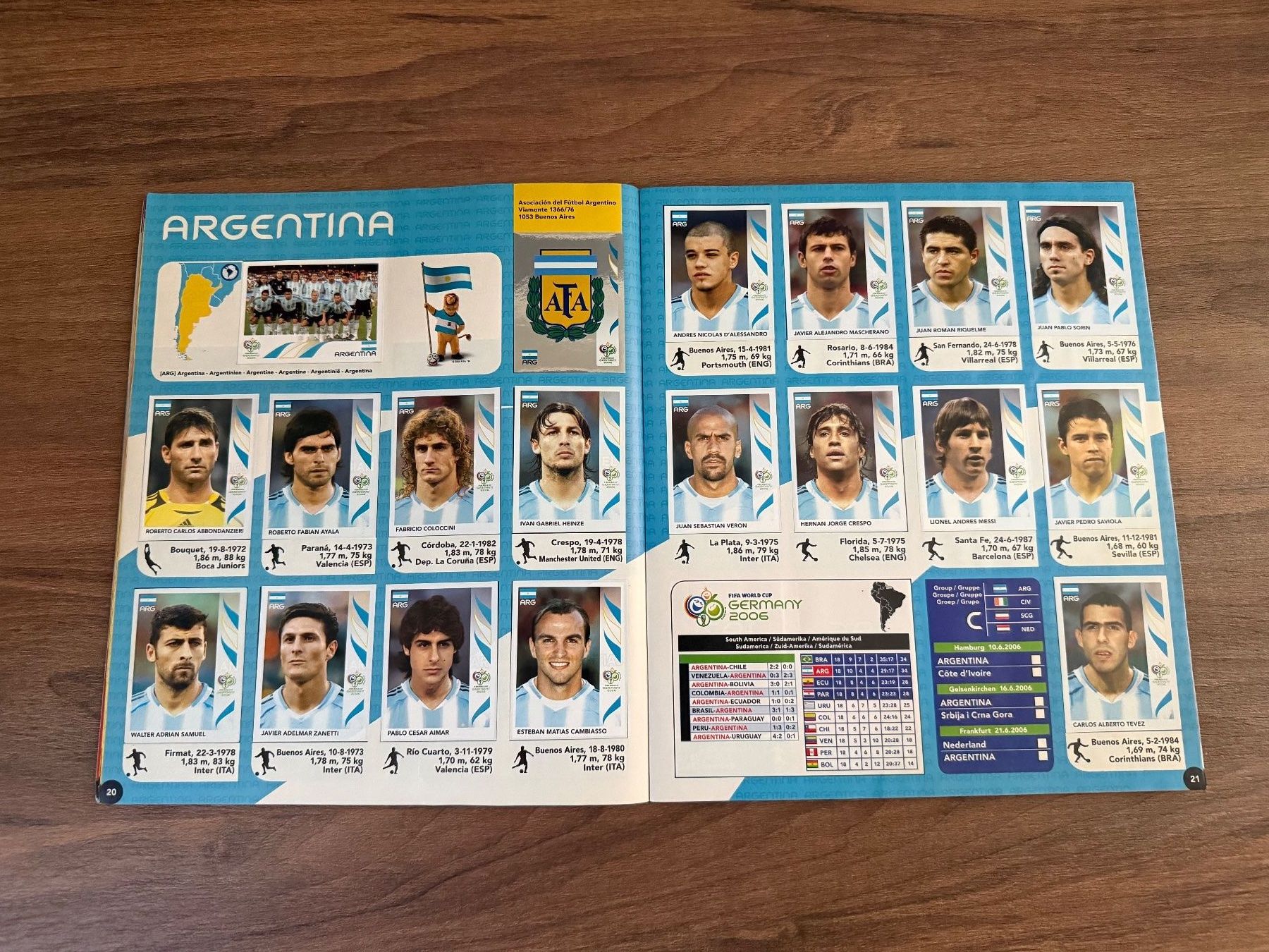 Panini Album: Album Panini WM 2006 - Komplett – Usato da Chiggiogna venduto da TheLegend88 3