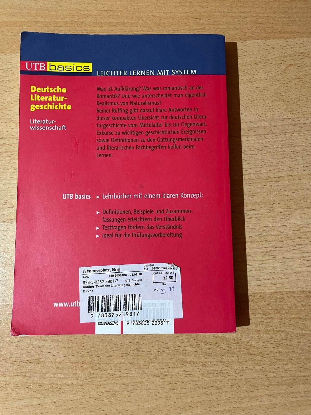Libri: Deutsche Literatur-geschichte – Usato da Chamoson venduto da daleva0204 1