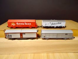 4 x Roco N Güterwagen  ( 37 )