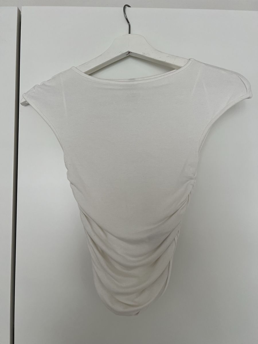 H&M Top: H&M Divided Oberteil, Weiss, XXS – Nuovo (secondo la descrizione) da Zürich venduto da anna_ri