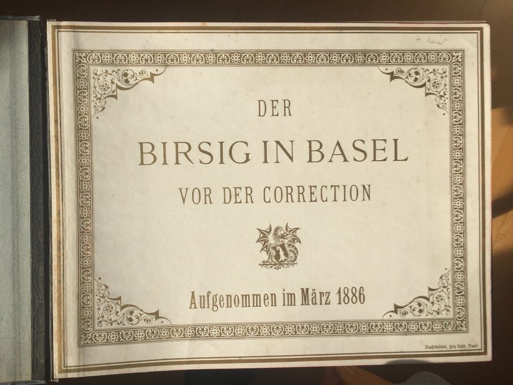 Der Birsig in Basel vor der Correction Kaufen auf Ricardo