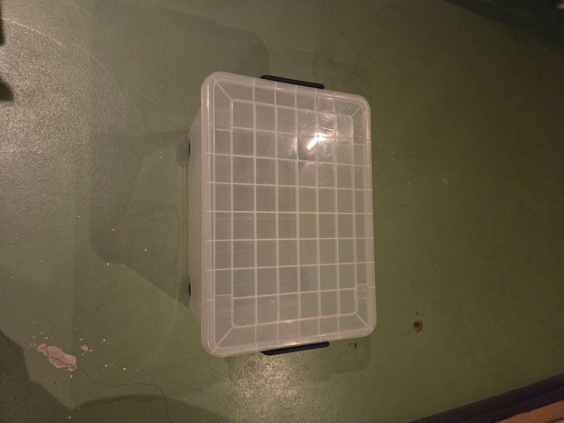 Transportkisten: Aufbewahrungsbox transparent – Gebraucht aus Lostorf von _Venus_