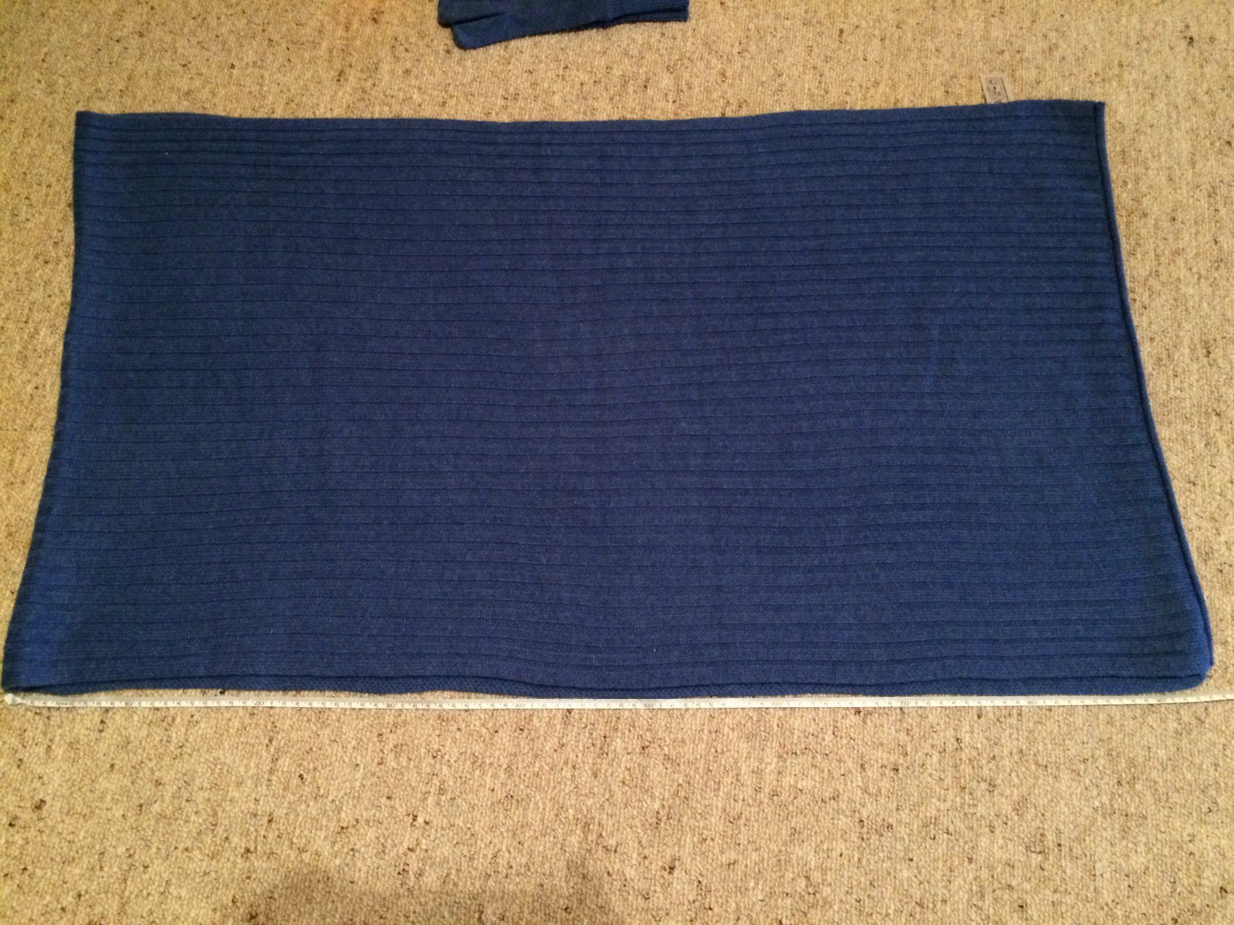 Foulard & Sciarpe: Damenschal Wolle-Kaschmir & Handschuhe, blau – Nuovo (secondo la descrizione) da Buchs AG venduto da ReaNaTsch 4