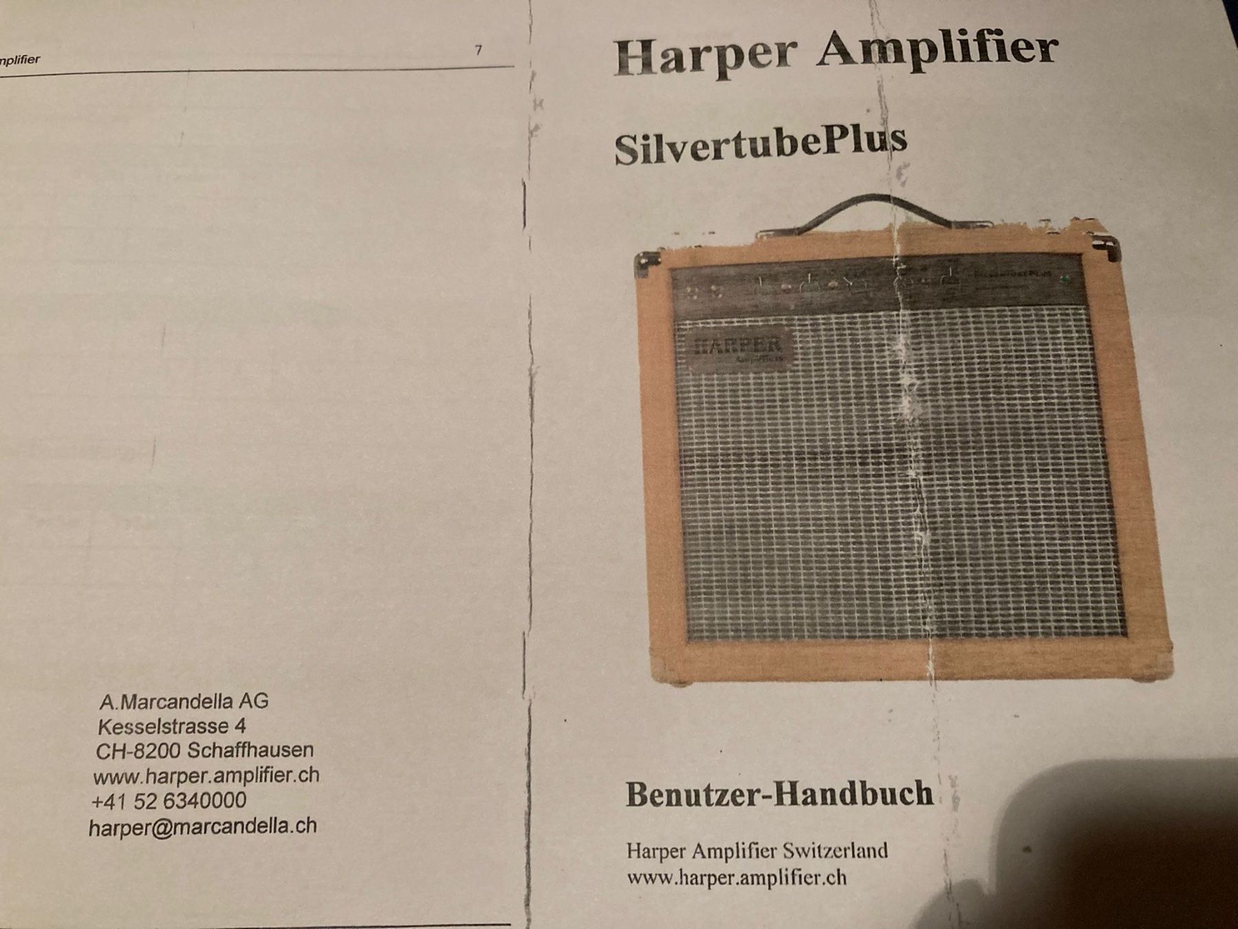 Art Amplificatori: Röhrenverstärker Harper SilvertubePlus – Usato da Schleitheim venduto da Bluesly 4