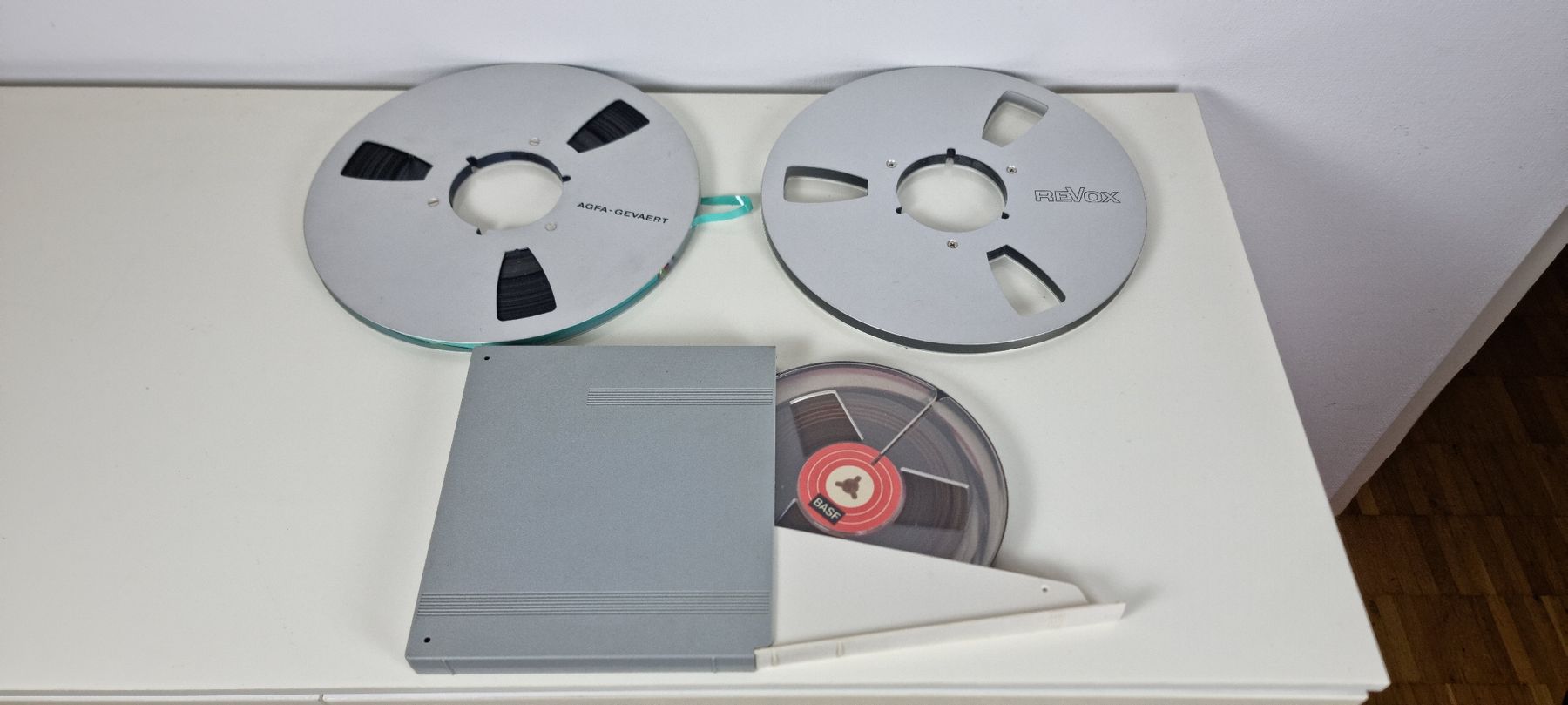 Revox Apparecchi a nastro: REVOX - ALUMINIUMSPULEN  SCHWARZ UND SILBER – Usato da Thun venduto da MP1211 3