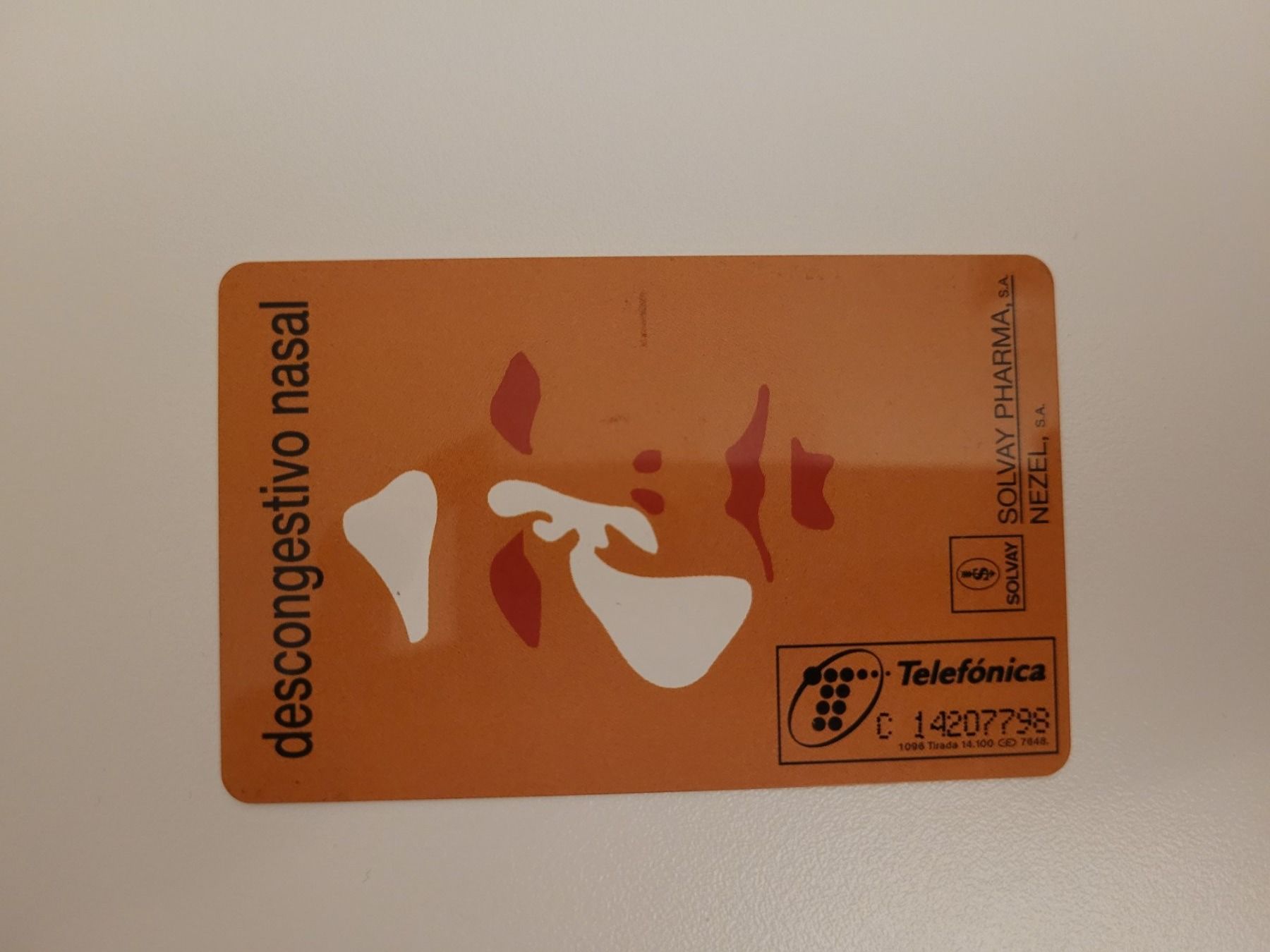 Schede telefoniche: Telefonkarte Spanien "Solvay Pharma" – Usato da Inwil venduto da Flower2325 1