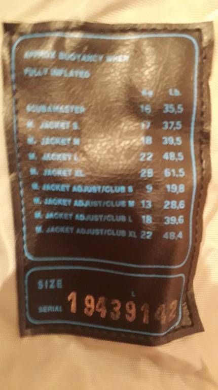 Giacche: A vendre Gillet/Stab Master jacket scubapro t. L – Usato da aire-la-ville venduto da jdlulu 1
