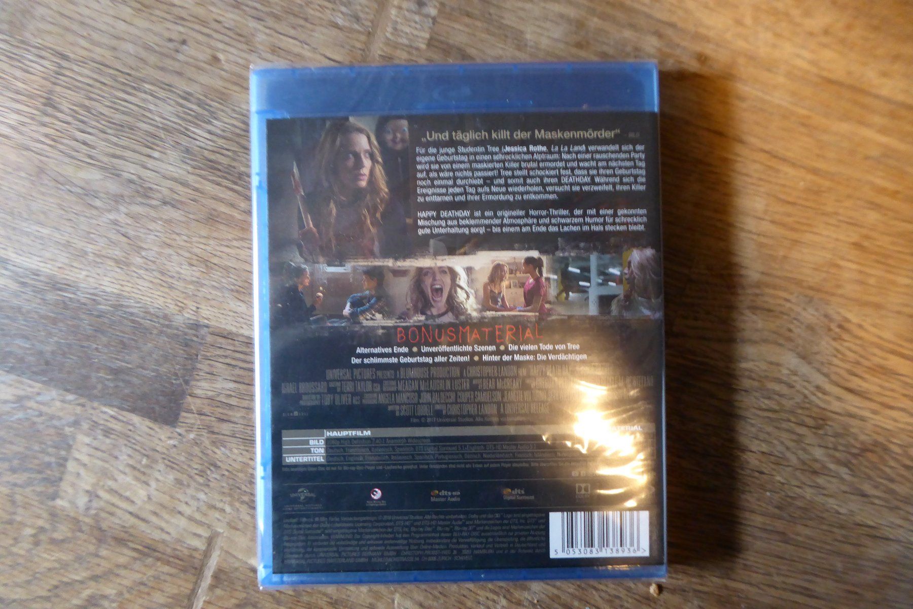 Tutti i DVDs: Bluray OVP Happy Death Day – Nuovo e nell'imballaggio originale da Allschwil venduto da Summelsarium 1