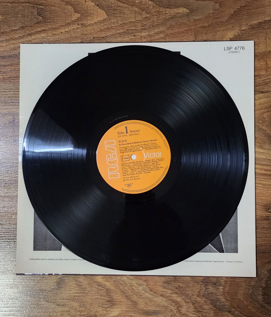 Schallplatten: Elvis as recorded at Madison Square Garden – Gebraucht aus St. Margrethen SG von  2