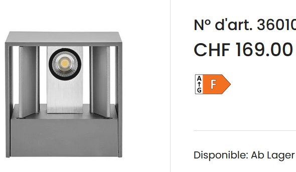 Lampade: 7 LED-Lampen / 7 lampes – Usato da Collonges venduto da arashee 8
