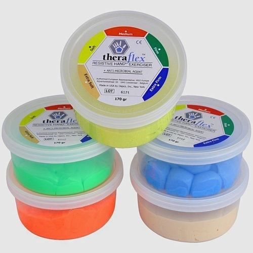 Accessori: Therapie-Knetmasse 85 g schwach/gelb – Nuovo e nell'imballaggio originale da Allschwil venduto da therapyshop 1