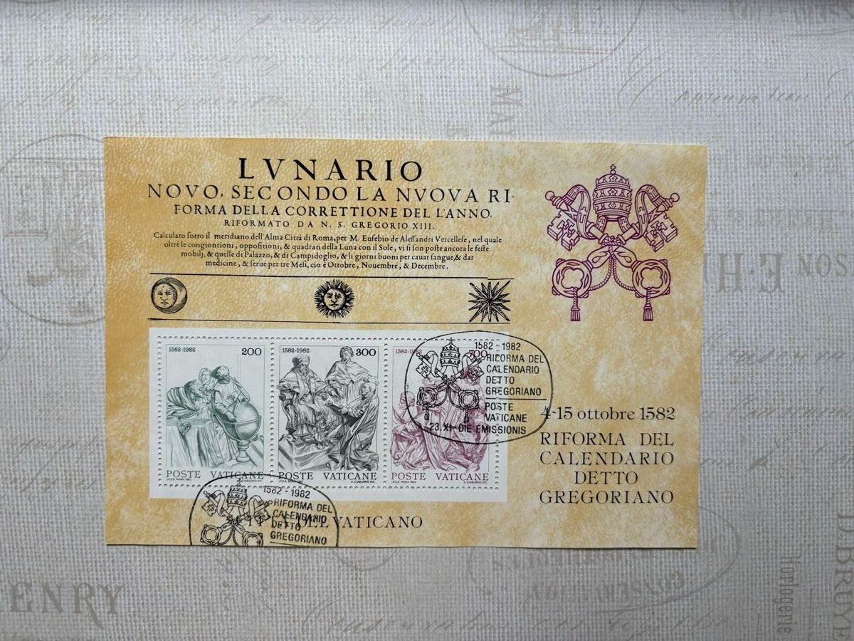 Alle Briefmarken: Timbres émission spéciale Vatican 1982 – Neu (gemäss Beschreibung) aus Zweisimmen von Domii 3