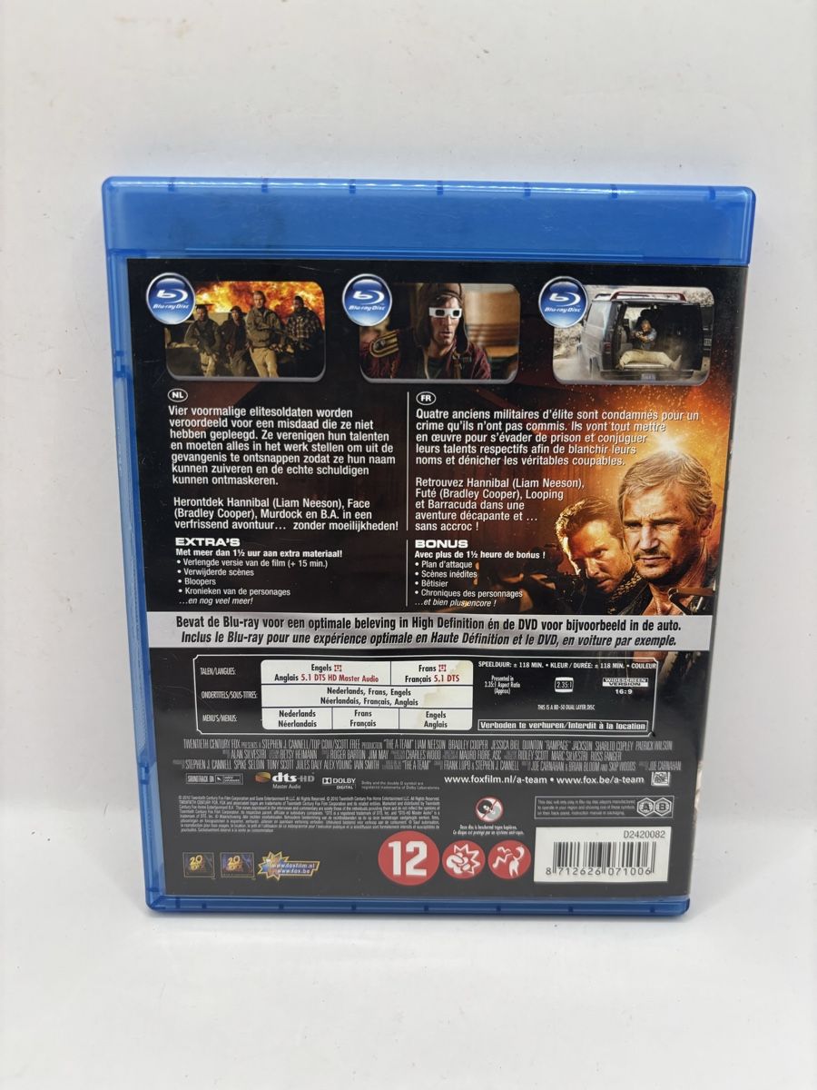 Tous les DVDs: Blu-ray + DVD The A-Team – D'occasion à Genève par sho_67qj 1