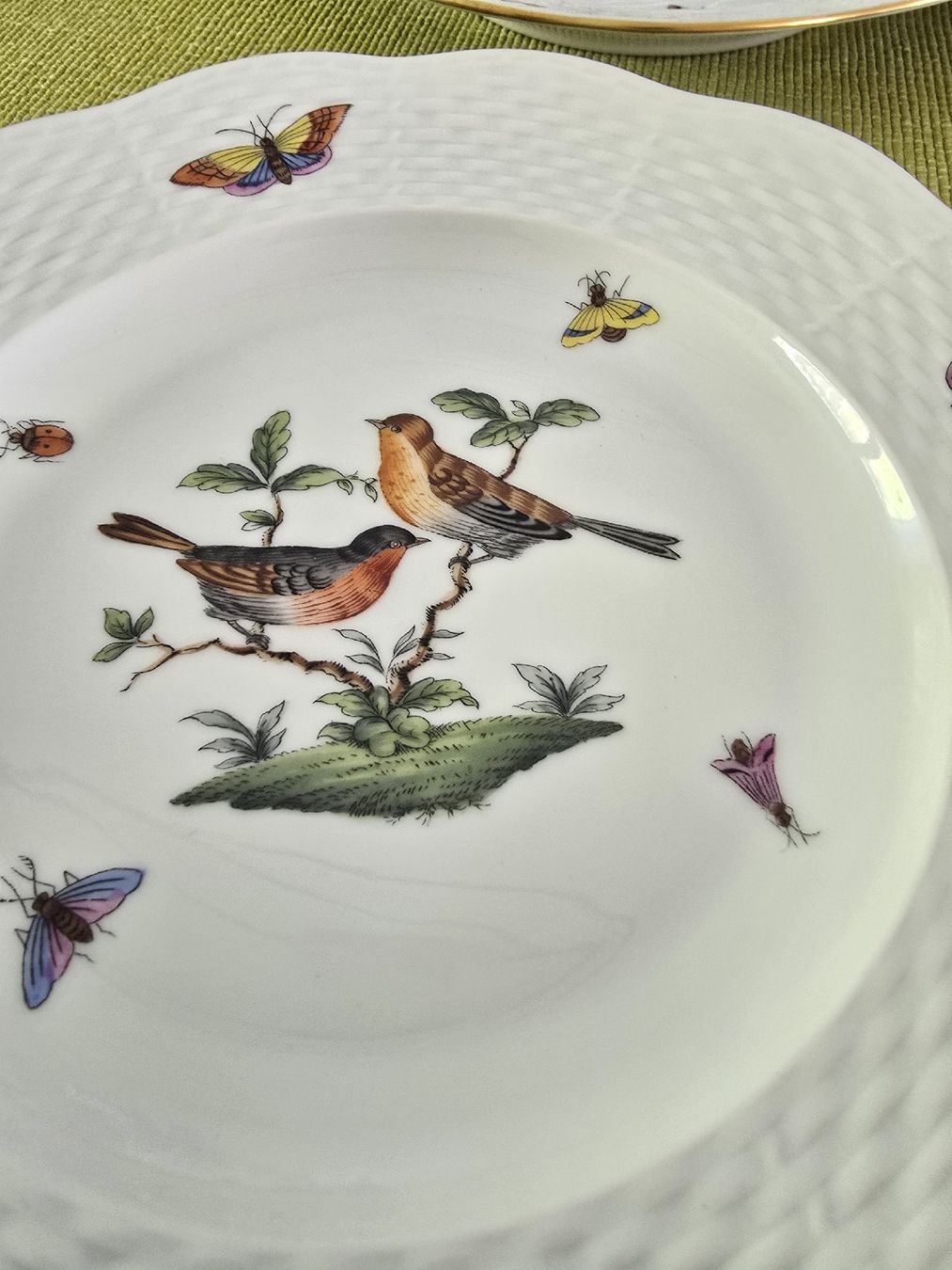 Herend Piatti: Herend Rothschild Dessertteller 19 cm – Nuovo (secondo la descrizione) da Thal venduto da Vintagekeller 3