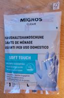 1 P. Haushalthandschuhe soft touch Grösse L