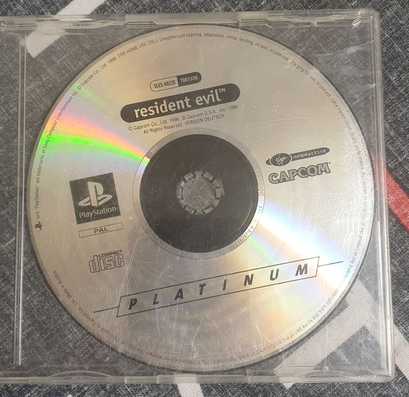 Sony Spiele: Resident Evil Platinum Playstation 1 Spiel – Gebraucht aus Herznach von _.Puch._