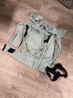 Babytrage Limas Baby Carriers hellblau Baumwolle gebraucht