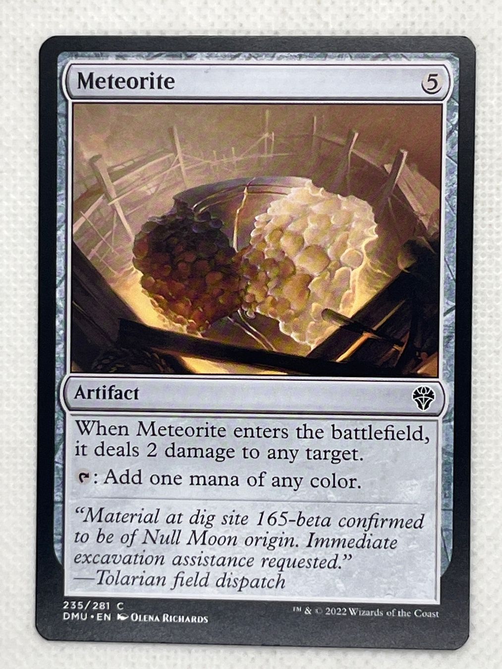 Magic The Gathering Carte collezionabili: MTG Meteorite DMU 235 Englisch Common – Usato da Hinterkappelen venduto da Kim1992