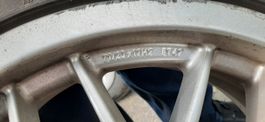 4 BBS 17-Zoll Alufelgen  7,5 J H2