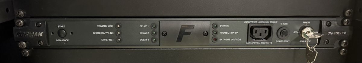 Alimentazione elettrica: Furman CN-3600SE SmartSequencer Netzfilter Netzverteiler – Usato da Zofingen venduto da Freewilli78 2