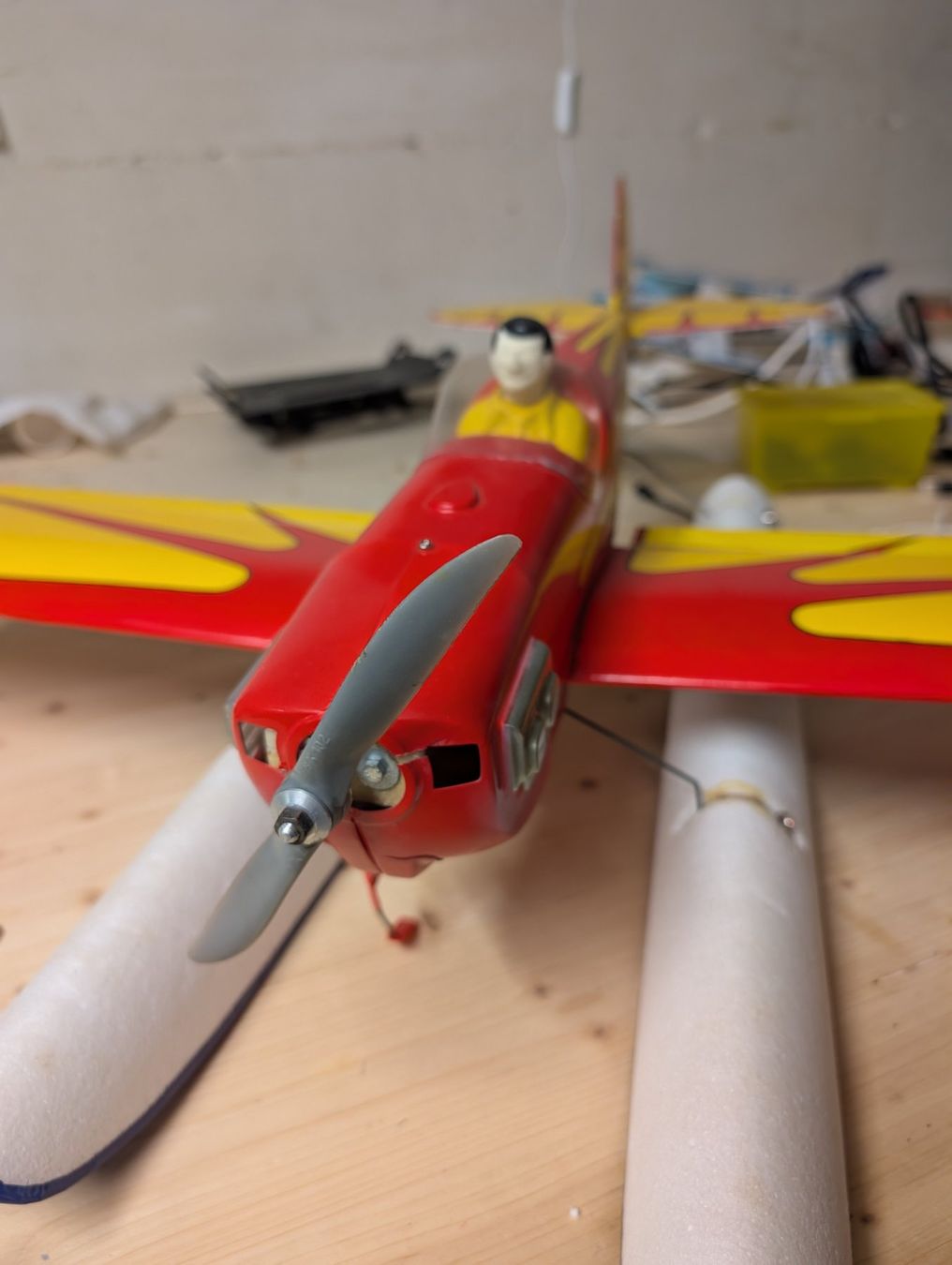 Modellismo RC: Kleine Spacewalker mit Schwimmer – Usato da Meierskappel venduto da Bright2 1