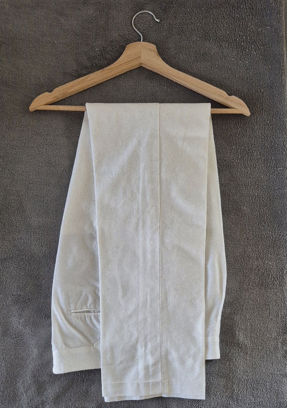 Suitsupply Pantaloni: Suitsupply White Summer Trouser – Nuovo (secondo la descrizione) da Zürich venduto da oli_7gjd 1