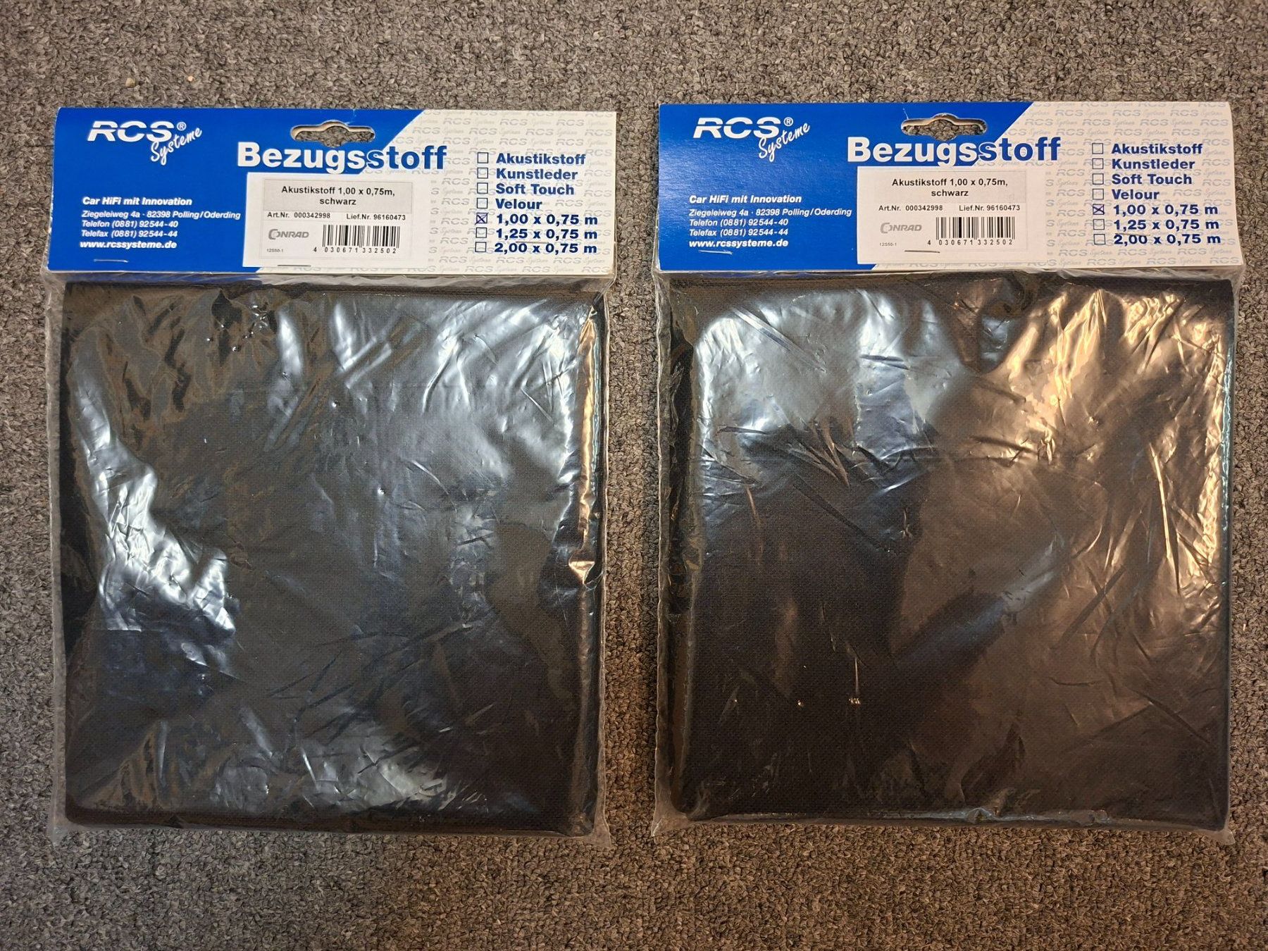 Lautsprecher: Lautsprecher Bezugsstoff – Neu und originalverpackt aus Niedergösgen von piccorx5