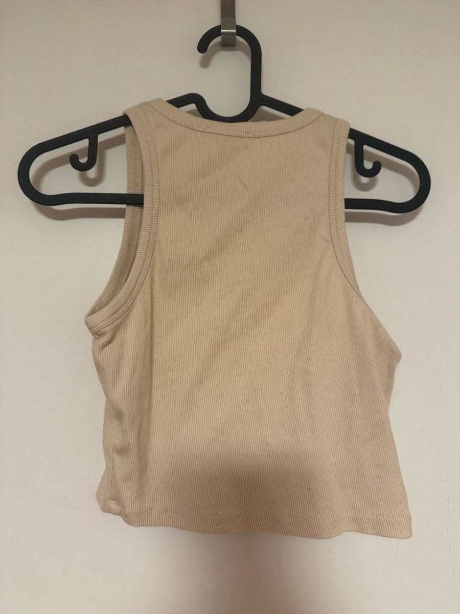Pull&Bear Tops: Pull&Bear Damen Top Beige Grösse S guter Zustand – Gebraucht aus Heiden von Sarah139 1
