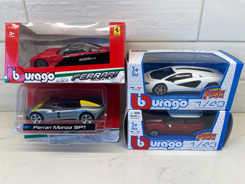 B BURAGO LOT DE 4 Kaufen auf Ricardo