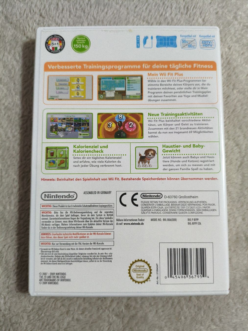 Nintendo Giochi: Wii Fit Plus - Ideal für mega Spass – Usato da Effretikon venduto da zzzicloudizzz 1