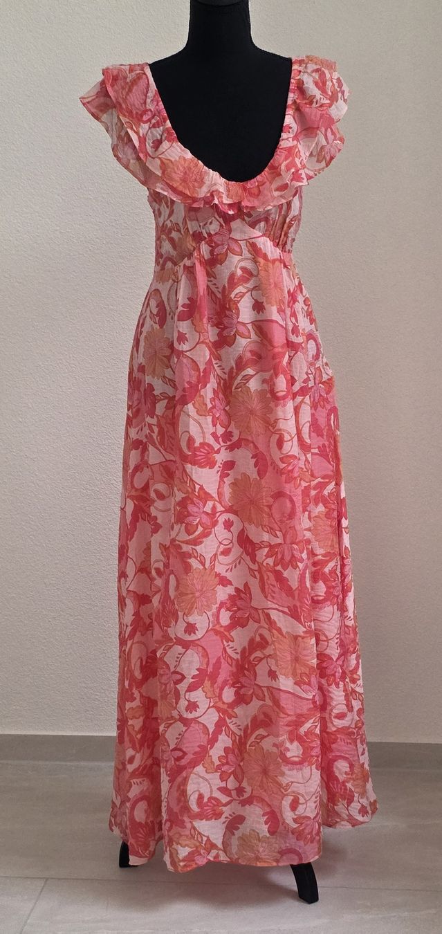 C&A Vestiti: Wunderschönes Maxikleid C&A Blumenmuster Gr 36 – Nuovo (secondo la descrizione) da Rheinsulz venduto da Gilea
