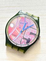 Swatch Uhr, Grün/Pink - Sammlerstück!