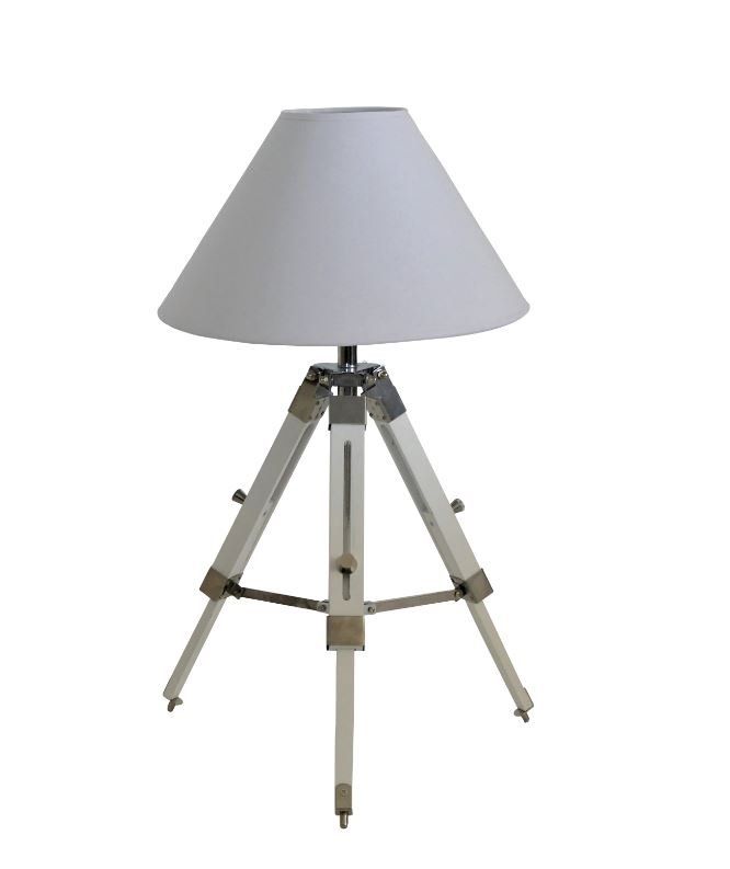 Lampes: Tischleuchte Tripod weiss – Neuf (Voir description) à Wallisellen par kingschair