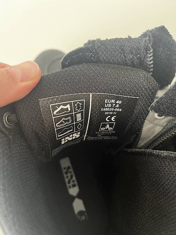IXS Scarpe da uomo: Motorradschuhe ixs Grösse 40 – Usato da Baar venduto da padu6 2