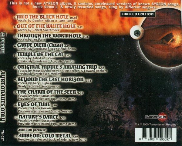 CD: Ayreon – Ayreonauts Only Limited Edition – Usato da Gingins venduto da Demonseed 1