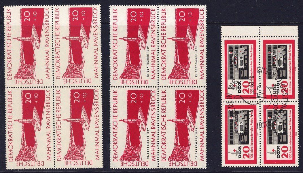 Alle Briefmarken: DDR VB's und Paare – Gebraucht aus Bellach von qsearch 6