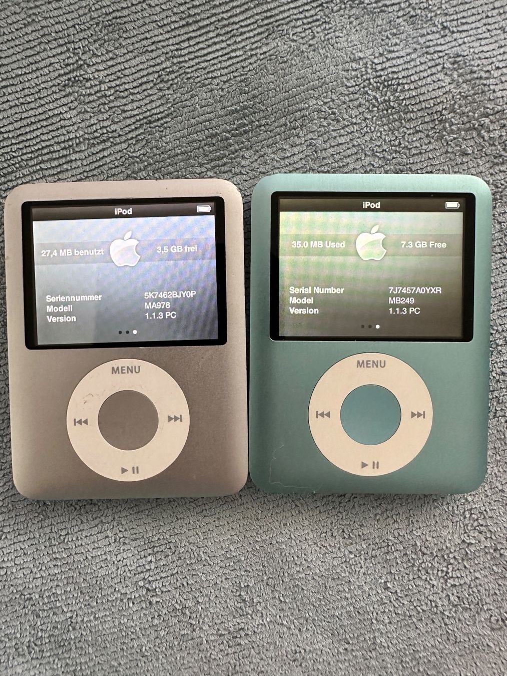 Apple Tragbarer Mediaplayer: iPod Nano 5Th Generation 4+8GB – Gebraucht aus Schlieren von  1