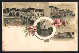 Litho Basel, Central-Bahnhof, Kaserne, S
