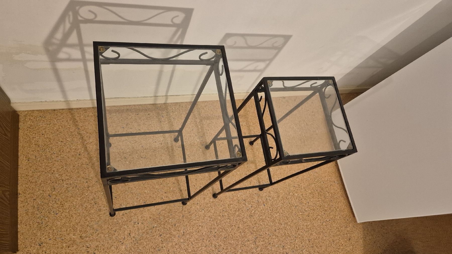 Sonstiges für Haushalt & Wohnen: Pflanzentische Metall Glas Romantisch – Gebraucht aus Watt von sarahZH1995 1