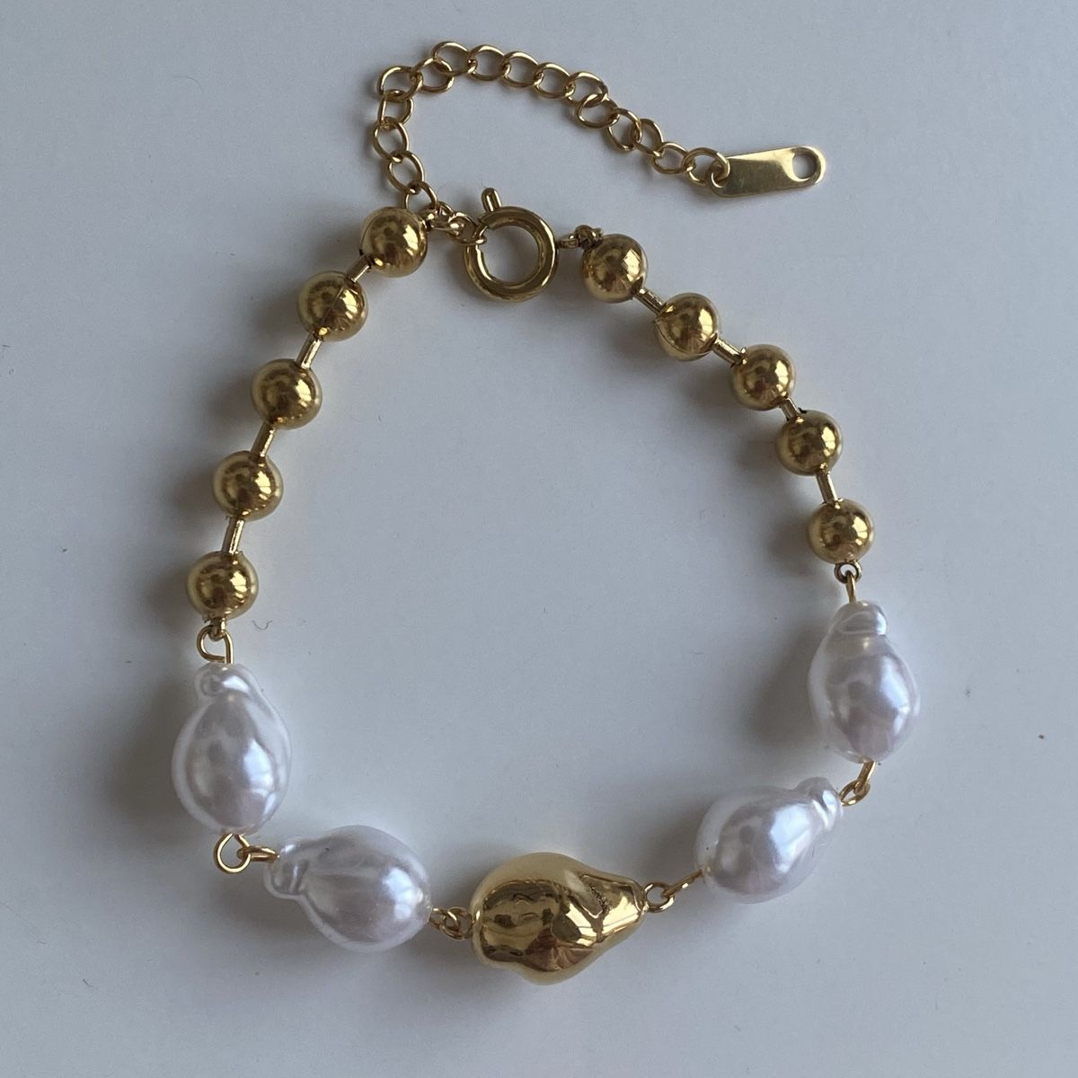 Bracciali & Braccialetti: 18KGP Goldene Perlen Armkette – Nuovo (secondo la descrizione) da Givisiez venduto da sgu_k58r 3