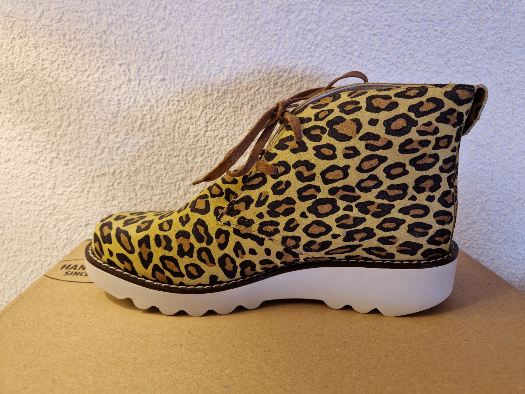 Scarpe da donna: Sanita Leopard Damen Boot / Schuh / Stiefelette Gr. 39 – Nuovo e nell'imballaggio originale da Braunau venduto da Brand-Store 4