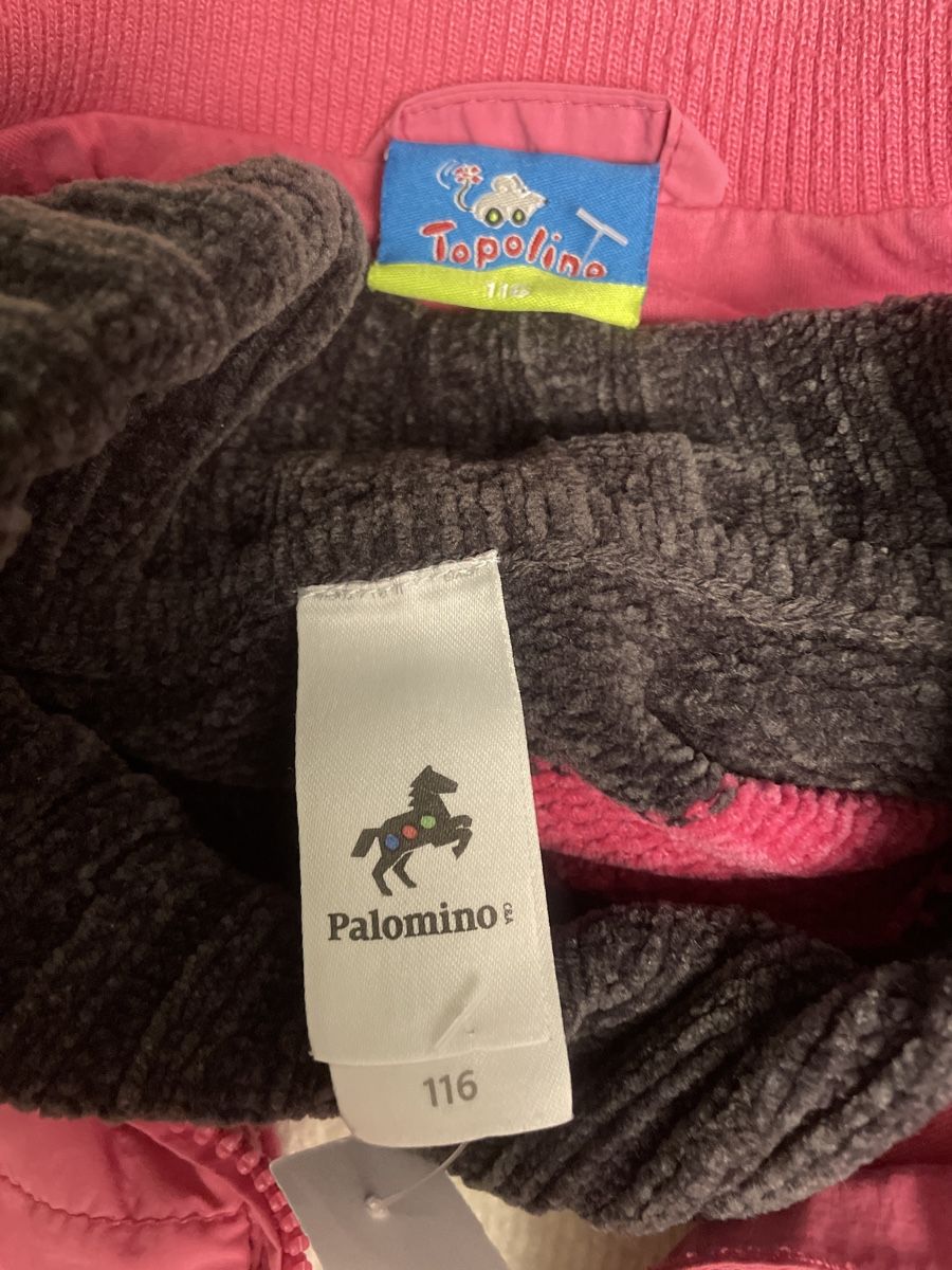 C&A Lotti & Set di vestiti: Süsses Set Weste & Pulli Gr. 116 Topolino/C&A – Usato da Obergerlafingen venduto da cabo4 4