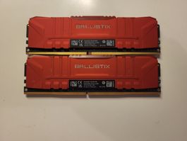Crucial Ballistix 16GB (2x8GB) RAM DDR4 3000MHZ